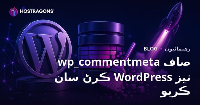 WordPress ويب ڊيٽابيس جي wp_commentmeta ٽيبل جي صفائي سان سائيٽ کي تيز ڪرڻ (Sindhi SEO)