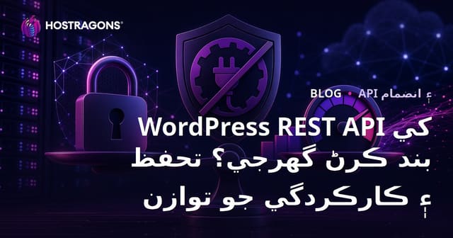 WordPress REST API کي بند ڪرڻ گهرجي؟ تحفظ ۽ ڪارڪردگي جو توازن