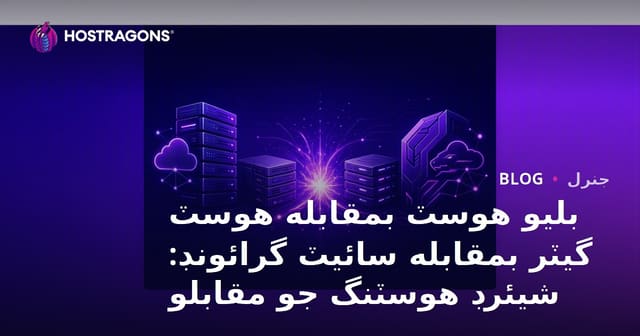 بليو هوسٽ بمقابله هوسٽ گيٽر بمقابله سائيٽ گرائونڊ: شيئرڊ هوسٽنگ جو مقابلو