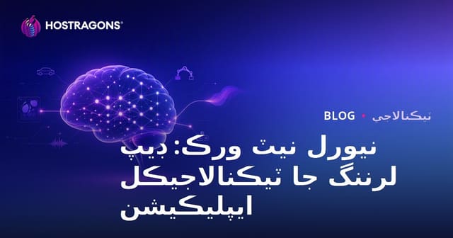نيورل نيٽ ورڪ: ڊيپ لرننگ جا ٽيڪنالاجيڪل ايپليڪيشن