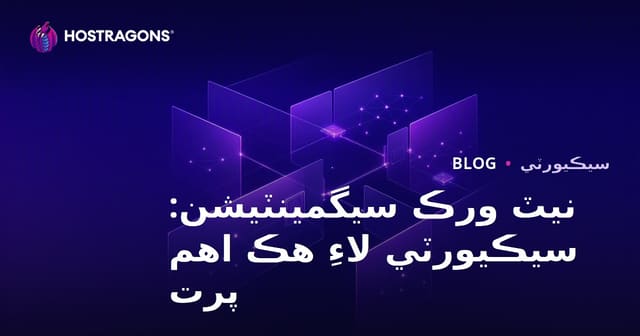 نيٽ ورڪ سيگمينٽيشن: سيڪيورٽي لاءِ هڪ اهم پرت