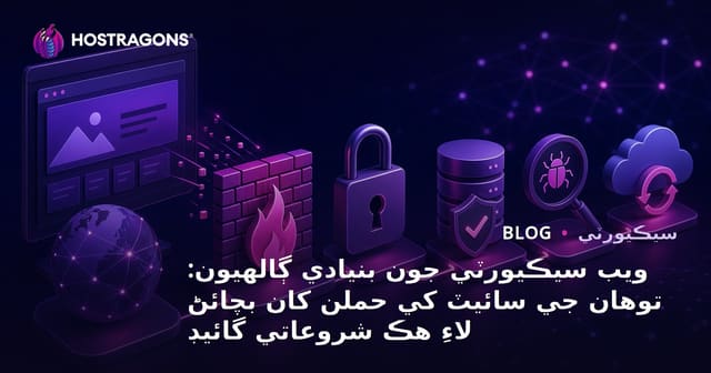 ويب سيڪيورٽي جون بنيادي ڳالهيون: توهان جي سائيٽ کي حملن کان بچائڻ لاءِ هڪ شروعاتي گائيڊ