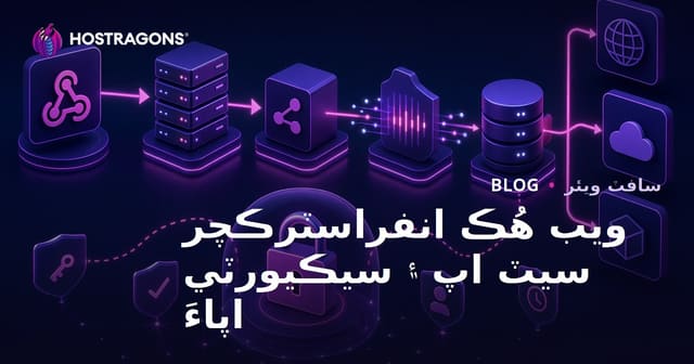 ويب هُڪ انفراسٽرڪچر سيٽ اپ ۽ سيڪيورٽي اپاءَ