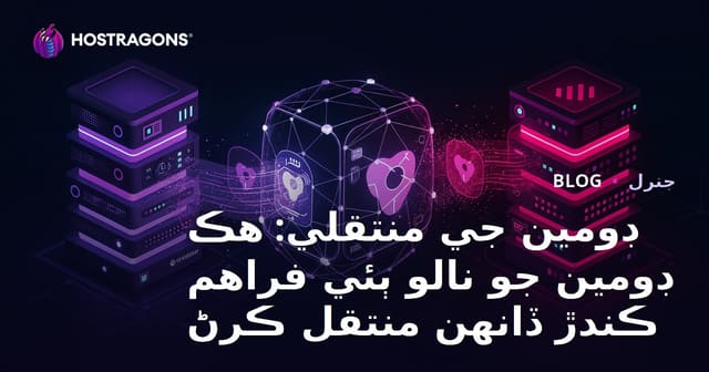 ڊومين جي منتقلي: هڪ ڊومين جو نالو ٻئي فراهم ڪندڙ ڏانهن منتقل ڪرڻ