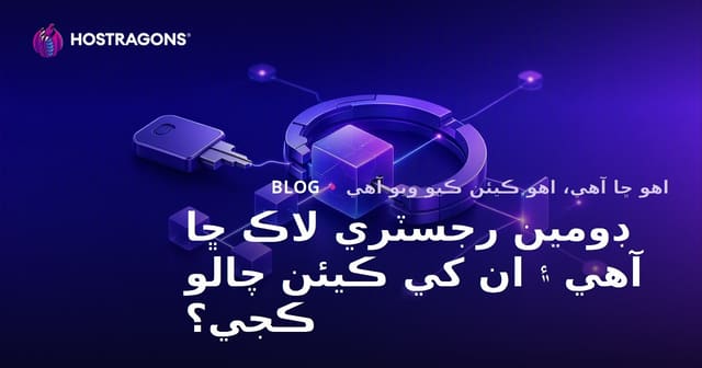 ڊومين رجسٽري لاڪ ڇا آهي ۽ ان کي ڪيئن چالو ڪجي؟
