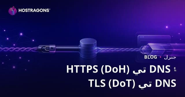HTTPS (DoH) تي DNS ۽ TLS (DoT) تي DNS