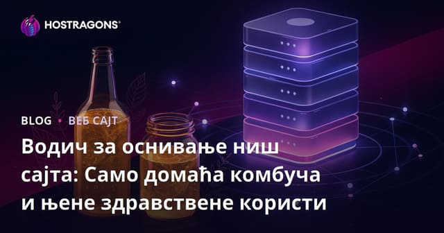 Водич за оснивање ниш сајта: Само домаћа комбуча и њене здравствене користи