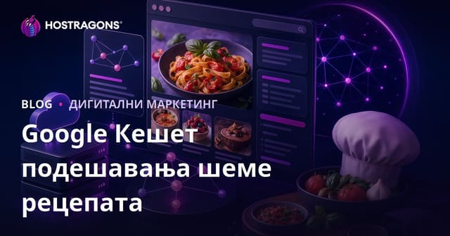 Google Дискривање (Discover) Оријентисане Само Рецепти За Храну Делите Микро Сајтова Шема Подешавања