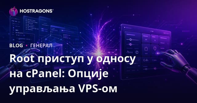 Root Pristup vs cPanel: Opcije za Upravljanje VPS-om