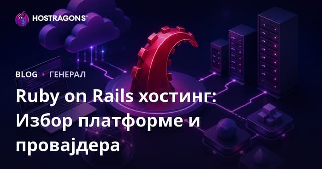 Ruby on Rails хостинг: Избор платформе и провајдера