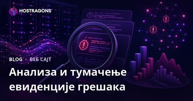 Анализа и тумачење евиденције грешака