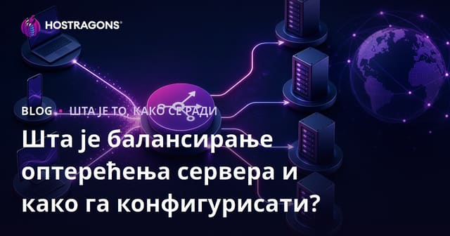 Шта је балансирање оптерећења сервера и како га конфигурисати?