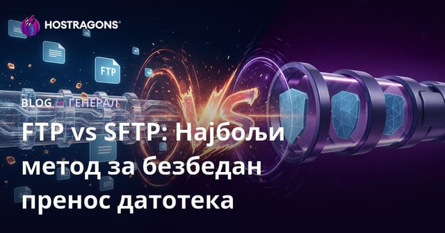 FTP vs SFTP: Најбољи метод за безбедан пренос датотека