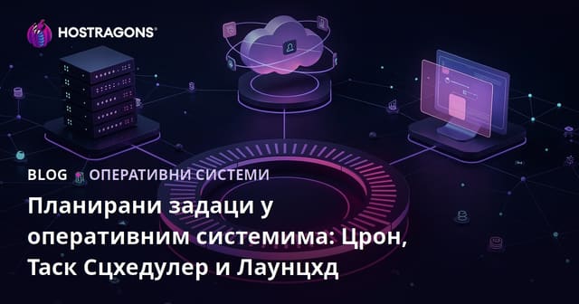 Планирани задаци у оперативним системима: Црон, Таск Сцхедулер и Лаунцхд
