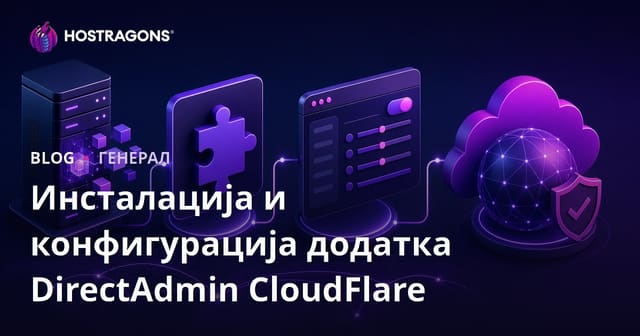 Подешавање и инсталација DirectAdmin CloudFlare додатка