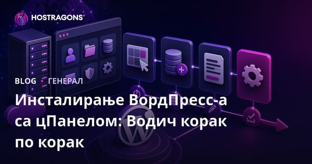 Инсталирање ВордПресс-а са цПанелом: Водич корак по корак