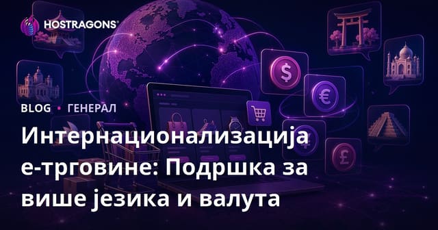 E-trgovina u međunarodnom okruženju: Podrška za više jezika i valuta