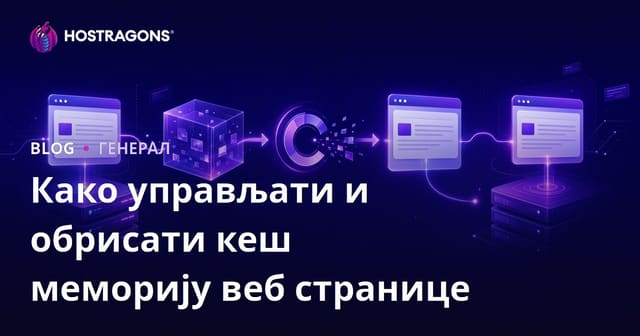 Како управљати и обрисати кеш меморију веб странице