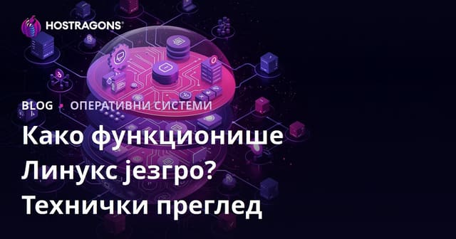 Како функционише Linux језгро? Технички преглед