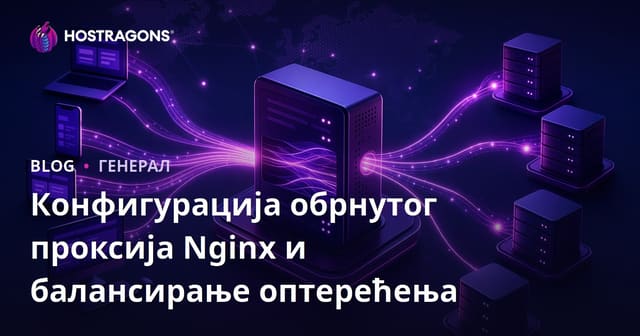 Nginx Reverzni Proxy Konfiguracija i Upravljenje Opterećenjem