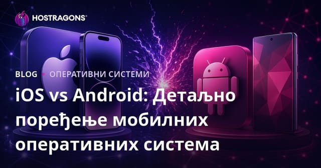 iOS vs Android: Детаљно поређење мобилних оперативних система