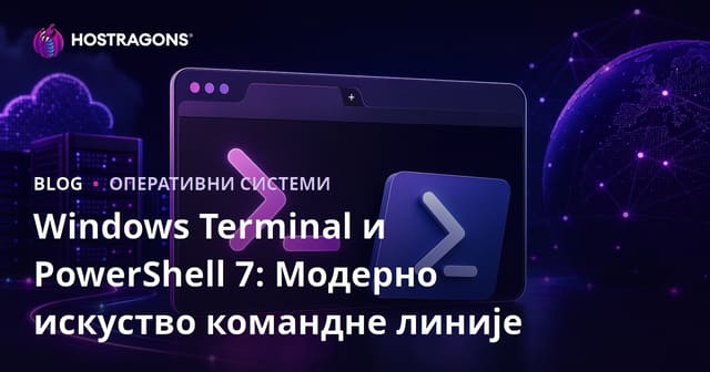 Windows Terminal и PowerShell 7: Модерно искуство командне линије