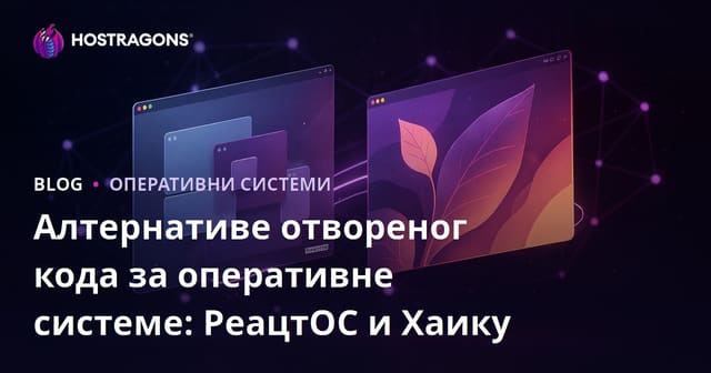 Алтернативе отвореног кода за оперативне системе: РеацтОС и Хаику