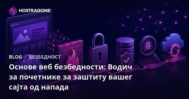 Основе веб безбедности: Водич за почетнике за заштиту вашег сајта од напада