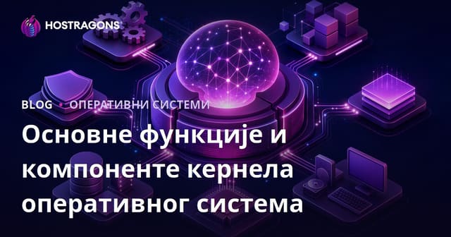 Основне функције и компоненте кернела оперативног система