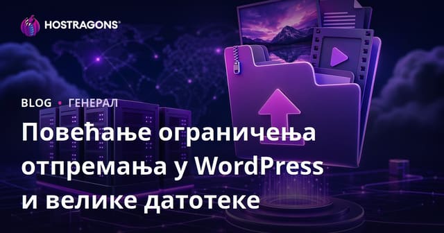 Повећање ограничења отпремања у WordPress и велике датотеке