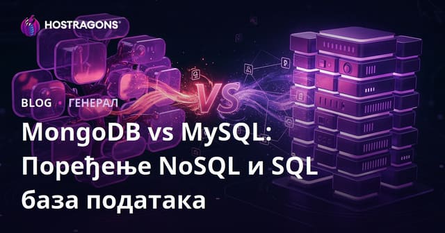 MongoDB vs MySQL: Поређење NoSQL и SQL база података