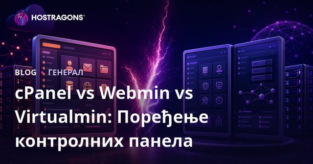 cPanel vs Webmin vs Virtualmin: Поређење контролних панела