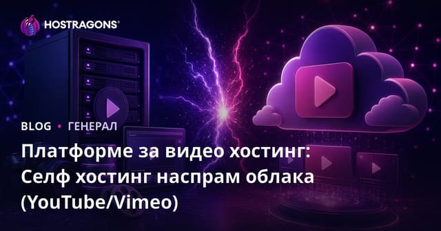 Видеа Хостинг Платформе: Самостално Хостовање Насупрот Облачном Хостингу