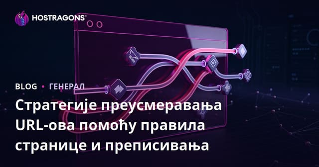 Стратегије преусмеравања URL-ова помоћу правила странице и преписивања
