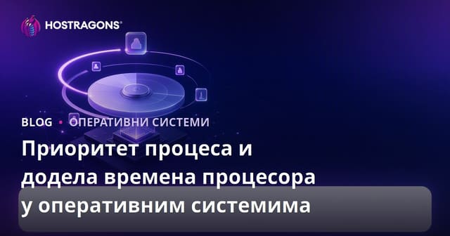 Приоритет процеса и додела времена процесора у оперативним системима