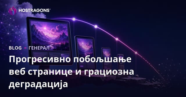Прогресивно унапређење веб сајта и грациозна деградација: како побољшати корисничко искуство и SEO