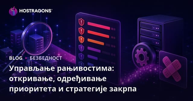 Управљање Ризиком: Идентификација, Приоритети и Стратегије Закрпа