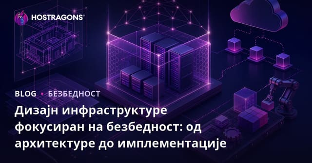 Дизајн инфраструктуре са фокусом на безбедност: Од архитектуре до примене