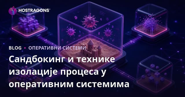 Технике sandboxinga и process isolation-a у оперативним системима