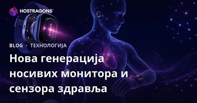Нова генерација носивих монитора и сензора здравља