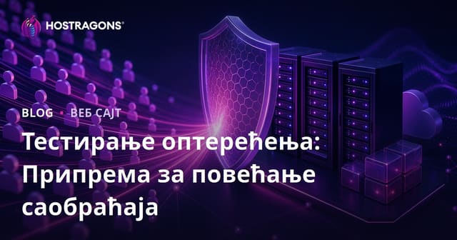 Тестирање оптерећења: Припрема за повећање саобраћаја