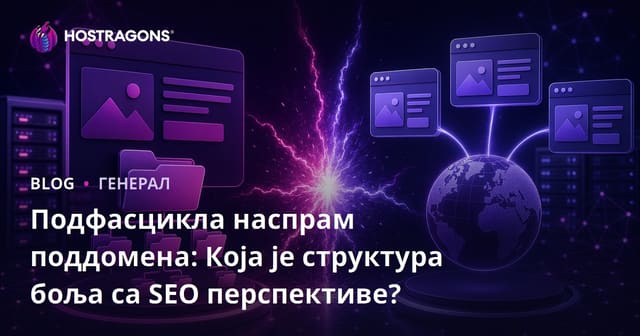 Podfolder vs Poddomen: Koja Struktura je Bolja Sa SEO Stanovišta?