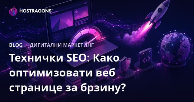 Технички SEO: Како оптимизовати брзину веб сајтова?