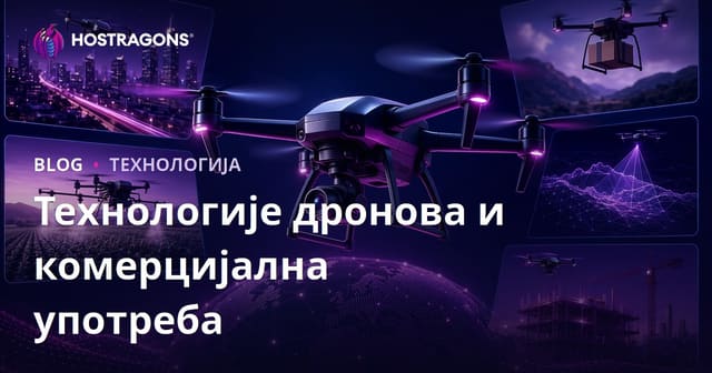 Технологије дронова и комерцијална употреба
