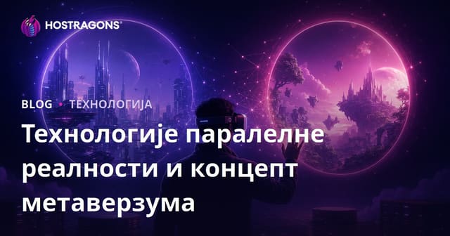 Технологије паралелне реалности и концепт метаверзума