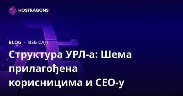 Структура URL-а: Пријатељска за кориснике и SEO