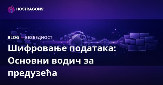 Шифровање података: Основни водич за предузећа