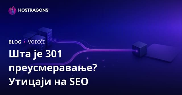 Шта је 301 преусмеравање и како га спровести? Утицај на SEO