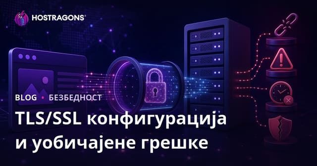 TLS/SSL конфигурација и уобичајене грешке