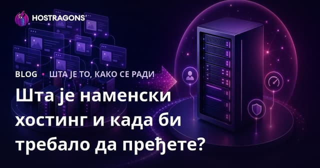 Дедиковани хостинг: шта је и када је време за прелазак?